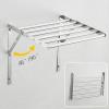 Stainless Steel Drying Racks Wall Mounted Folding Coat Hanger Dryer Hanging Rod Adjustable Angle Towel Shelf for Laundry Bathroom Bedroom Hanging Clothes view 2