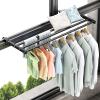 Adjustable Drying Racks for Balcony Railings Windowsill Radiator Foldable Laundry Drying Racks Collapsible Retractable Towel Rack, Easy to Carry view 1