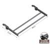 Adjustable Drying Racks for Balcony Railings Windowsill Radiator Foldable Laundry Drying Racks Collapsible Retractable Towel Rack, Easy to Carry view 2