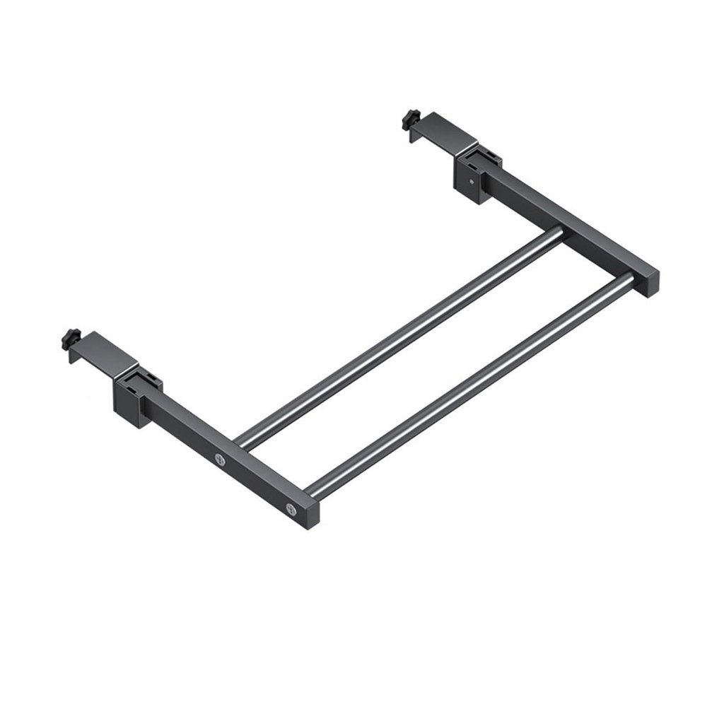 Retractable Clothes Drying Racks for Balcony Railings Windowsill, Steel Laundry Drying Rack Multifunction Towel Rack for Drying Clothes Socks - Space Saver