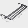Radiator Airer 3 Bar Drying Rack Over Radiator Clothes Airer with Adjustable Telescopic Arms Drying Rack Hanging Rail for Radiator Window Sill view 2