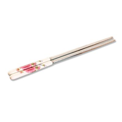 Stainless Steel Porcelain Chopsticks Set With Case, High-grade Chinese Bone Porcelain Chopsticks, Ceramic Chopsticks Reusable Ceramic Chopsticks Dishwasher Safe O