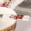 Stainless Steel Porcelain Chopsticks Set With Case, High-grade Chinese Bone Porcelain Chopsticks, Ceramic Chopsticks Reusable Ceramic Chopsticks Dishwasher Safe O view 3