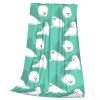 Animal Seal Pattern Blanket Soft Lightweight Throw for Bedding Room Travel Office Decor 40"x30" view 3
