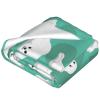 Animal Seal Pattern Blanket Soft Lightweight Throw for Bedding Room Travel Office Decor 40"x30" view 4