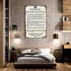 Temporary Wartime Golf Rules Metal Signs Retro Wall Decor For Home Cafes Office Store Pubs Club Man Cave Bathroom Sign 12X8 IN view 2