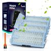 FAMELEC 4 Pack for Miele Hepa Airclean 50 Filter, Compatible with Miele Hepa Filter SF-HA 50 Models S4, S5, S6, S8, S8000, S6999 Fits for C2 Compact, for C3, C2 Complete, Filter for Vacuum Cleaner view 1