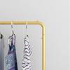 ENGENDER Floor Coat Rack Nordic Hanger Floor Bedroom Underwear Hat Rack Household Simple Hanger Balcony Single Pole Drying Clothes Hanger Hall Tree(A,100 * 40 * 150cm) view 4
