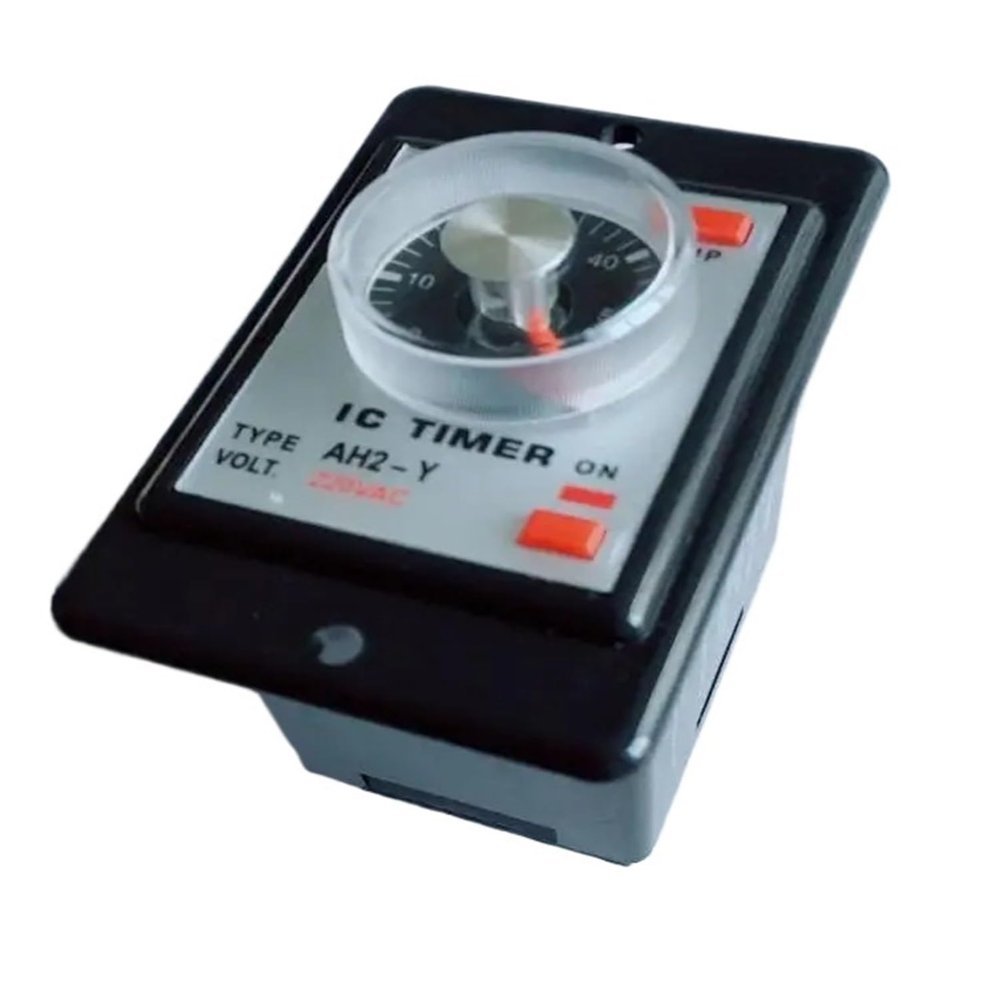 QZLIBEFUD AH2-Y Time Relay AC110V AC220V AC380V Power on delay Timer time Relay 8Pin(AC220V,60M)