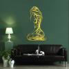 OZF Woman Body Metal Wall Art, Metal Abstract Woman Silhouette Wall Decor, Modern Female Line Hanging Art for Living Room Bedroom view 4