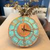 Handmade Copper Wall Clock Artisan Touch in Every Piece - Timeless Patina Wall Decor Copper Clock for Living Room, Office, Kitchen & Bedroom (11 Inch) view 4