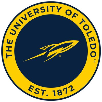 Toledo Rockets Decorative Round Magnet Officially Licensed Collegiate Product 2-Inch