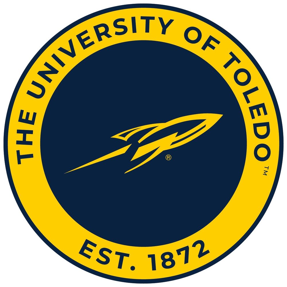 Toledo Rockets Decorative Round Magnet Officially Licensed Collegiate Product 2-Inch