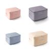 HomeLoft Basics Ultra Space Saving Self Compression Organizer,Cube Storage Organizer,Heavy Duty Moving Bags for Space Saving,Clothing Comforter Storage Bags for Bedding Blankets (Blue-gray, Large) view 1