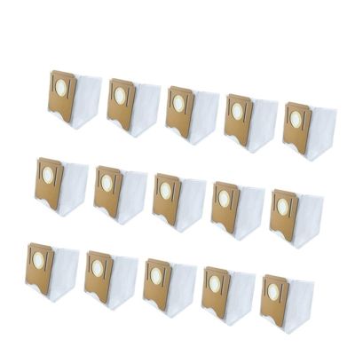 UVTFRUBA Compatible for Midea S8 S8+ Dust Bag Accessories Robot Vacuum Cleaner Dirty Bags Replaceable Spare Parts(15PCS)