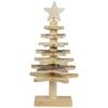 Northlight Star Cut-Outs Wooden Tree Christmas Decoration - 16" view 1