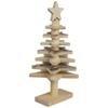 Northlight Star Cut-Outs Wooden Tree Christmas Decoration - 16" view 4
