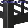AOOMEEC Higher Quality & Stronger Heavy Duty Black Metal Bunkbed Full XL Over Queen Bunk Bed, Industrial Style Thicken More Stable Safer Steel Bunk Queen Bed (Easier to Assemble) (Full XL Over Queen) view 4