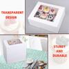 GRANDAN 6PCS Pre-folded White Cupcake Container, Ultra Strong 12 Count with Window Boxes Holding 72 Pastry Box for Birthday Holiday Party Bakery Supplies, Cupcake boxes Set in Seconds (White-6 Pack) view 4