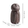 MOOWI Statue Decorations Japanese-Style Retro Ceramic Glaze Ceramic Doll Ornaments Garden Living Room Porch Bookshelf Home Desktop Decorations Home Decor Object view 2