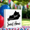fzu Rustic Wood Box Sign I Don't Care Who Dies In The Movie As Long As The Dog Lives Wooden Box Sign 5" X 5" For Home, Farmhouse, Office, Kitchen, Bathroom Decor view 3