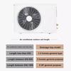 YONGYILI Air Conditioner Drain Pan Kit, Stainless Steel Condensate Drain Pad Air Conditioner Water Drip Tray, Portable Air Conditioner Drain Pan for Collecting and Releasing Water(3p) view 3