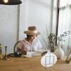 Beuiouer 8Pcs Tea Cup and Saucer Display Stand Holder Rack Metal Cup Saucer Holder Display Coffee Mug Organizer view 3