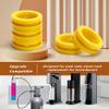 Beuiouer O Rings Soda Machine Co2 Cylinder Exchange Carbonator Gaskets 5Pcs, Gaskets Ring for New Soda Maker & Pink Cylinder view 3
