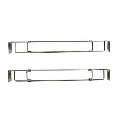 Beuiouer Adjustable Bars RV Secure Adjustable Bars Stainless Steel Rods Food&Drink Stabilizers for RV Refrigerator (2 Pack)