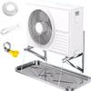 YONGYILI Air Conditioner Drain Pan, Condensate Drain Pan, Stainless Steel Drainage Tray, Condensate Drip Tray with Drain Pipes, Universal Window Air Conditioner Drain Kit(3-5p,1 Count (Pack of 1)) view 1