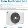 YONGYILI Air Conditioner Drain Pan, Condensate Drain Pan, Stainless Steel Drainage Tray, Condensate Drip Tray with Drain Pipes, Universal Window Air Conditioner Drain Kit(3-5p,1 Count (Pack of 1)) view 3