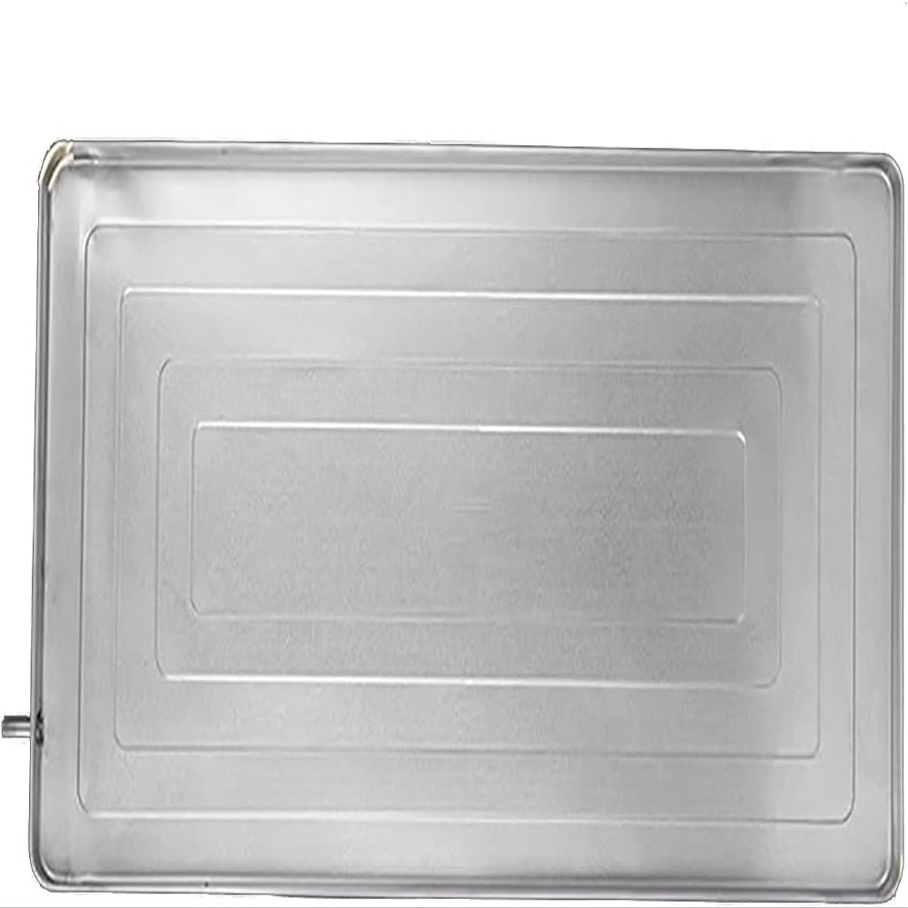 YONGYILI Air Conditioner Condensate Drain Pan, Outdoor Stainless Steel Universal Ac Drip Cushion Water Collecting Drainage Pan, Drain Catch Pan Under Sink Mats(Stainless Steel,3P)
