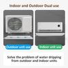 YONGYILI Air Conditioner Drip Pan, PP Tray Water Collector Pad, Air Conditioner Drain Pan Kit, for Universal Split Air Conditioner Heat Pump Systems(3-5p,with 4m hose) view 2