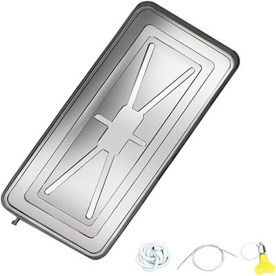 YONGYILI A/c Condensate Drain Pan, Air Conditioner External Unit Water Tray, Universal Window Air Conditioner Drain Kit(3p)