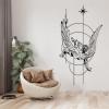 LARNT Mythology Icarus Metal Wall Art, Fall of Icarus Wall Decor, Greek Mythology Wall Art, Geometrical Metal Wall Hanging, Modern Wall Sculpture, Living Room Wall Decor (Silver, 16"x30"|41x76cm) view 2