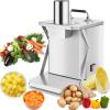 200W Commercial Vegetable Dicer and Slicer Machine, Electric Fruit Dicing Machine, Automatic Potato Onion Slicing Cube Cutting with 6/8/10/12/15mm Blades for Commercial&Home Use,All view 1