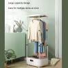 Steam Dryer Closet Portable Clothes Dryer, with Remote,Vertical Steam Dryer, 900W Hanging Garment clothes dryer,One-key Care view 3