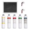 20L Lekocyco Atmospheric Water Generator Filters,The Package includes Five Filter Bottles and One Filter Mesh,Two UV Light, White view 1