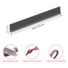 Ubitree 39.3" L Integrated Door Sweep with Brush, Self-Adhesive Under Door Draft Stopper, Insulates Against Dust/Noise/Air, Grey 1.2" W view 2