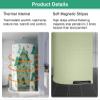 YXLYFDLY Green Camping Shower Curtains for Outdoor & Indoor, Round Shower Curtain for Bathroom, Portable Shower Curtain(0.9x2m/35x76in) view 3