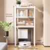 HomeLoft Basics Sweeping Robot Rack Household Balcony Washing Machine Bathroom above Rack Multi-layer Metal Storage Rack(60x35x118cm/23.6x13.7x46.4in), EAFCEBCUU-288ABD7B8EFC05914F4414FD6A7 view 2