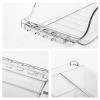 2pcs Refrigerator Storage Box Stackable Food Storage Rack Refrigerator Organizers and Storage Beer Beverage Storage Box Fruit Vegetables Pantry Bins for Kitchen view 3