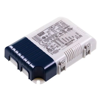 Mean Well LCM 40W LED Driver LCM-40KN AC-DC Switching Power Supply Transformer with PFC Constant Current Adjustable via DIP Switches Integrated KNX Control and Push Button Dimming