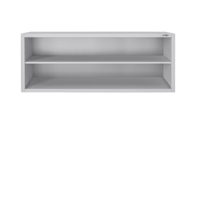 Wall Cabinet for Commercial Kitchen | Stainless Steel Durable and Easy to Clean Storage Shelf Solution for Restaurant Hotel (55.1x15.7x39.3 Inch)