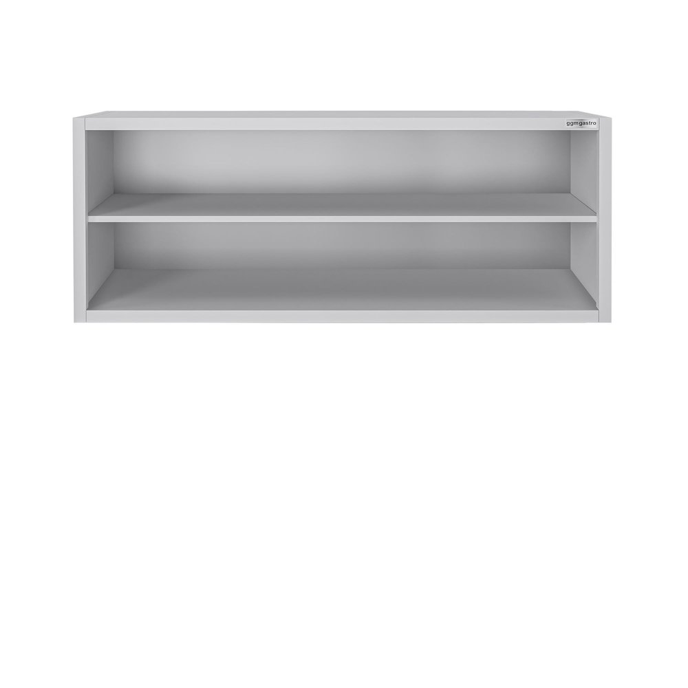 Wall Cabinet for Commercial Kitchen | Stainless Steel Durable and Easy to Clean Storage Shelf Solution for Restaurant Hotel (55.1x15.7x39.3 Inch)