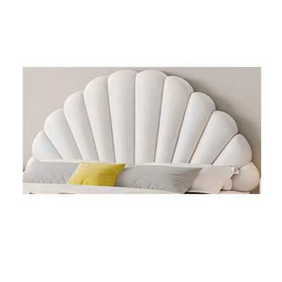 XLIHAWY Anti Collision Wall Padding, Soundproof Upholstered Headboard Decoration, Playroom Bedroom Wall Cushion for Nursery Wall Protection(White,78.7x23.6in)
