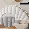 XLIHAWY Anti Collision Wall Padding, Soundproof Upholstered Headboard Decoration, Playroom Bedroom Wall Cushion for Nursery Wall Protection(White,78.7x23.6in) view 4