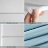 XLIHAWY 3D Kids Anti-Collision Wall Padding, Home Nursery Decorative Wall Panels, 3cm Thick Headboard Wall Stickers, Self- Adhesive Wall Cushion(Blue-A,15.75x15.75in/3pcs) view 3