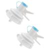 Beuiouer 2 Pack Water Dispenser Valve, Water Jug Dispenser Valve Water Jug Cap Bottle Spout Reusable Plastic Spigot Faucet view 1