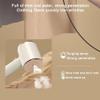 Beuiouer Portable Mini Ironing Machine, Portable Iron Steamer Handheld Mini Ironing Machine Travel and Handheld, White US Plug view 2
